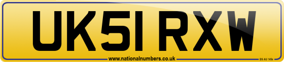 UK51 RXW