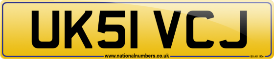 UK51 VCJ