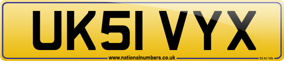 UK51 VYX