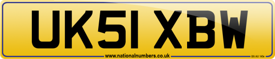 UK51 XBW