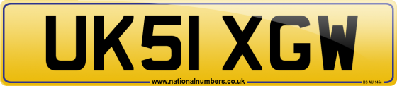 UK51 XGW