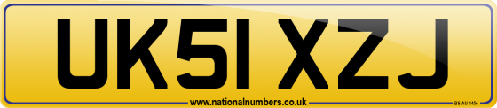 UK51 XZJ