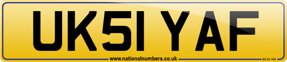 UK51 YAF