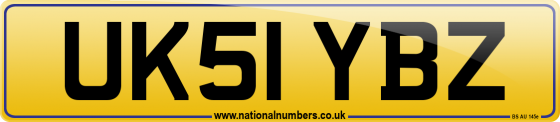 UK51 YBZ