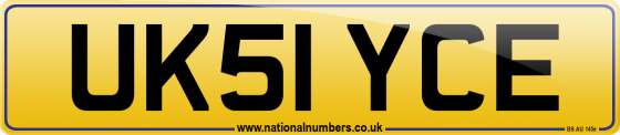 UK51 YCE