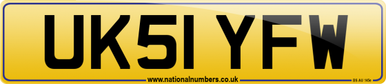 UK51 YFW