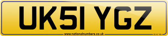 UK51 YGZ