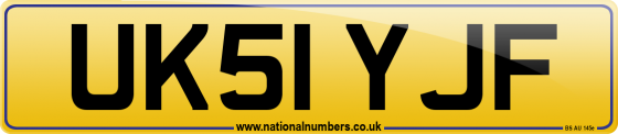 UK51 YJF