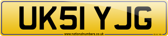 UK51 YJG