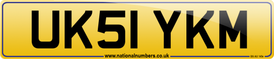 UK51 YKM