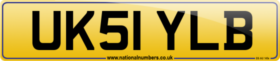 UK51 YLB