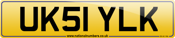 UK51 YLK