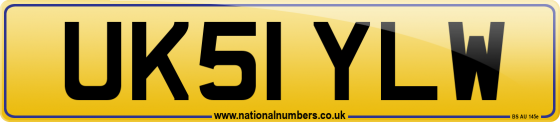 UK51 YLW