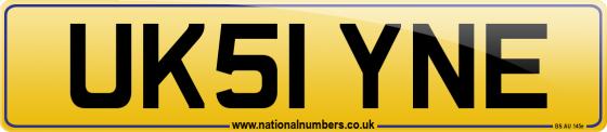 UK51 YNE