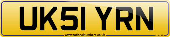 UK51 YRN