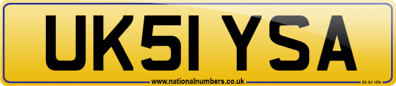 UK51 YSA