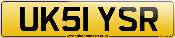 UK51 YSR