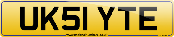 UK51 YTE