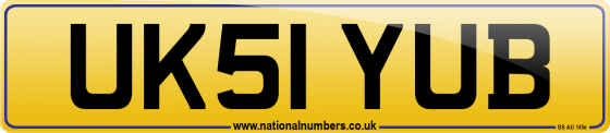 UK51 YUB