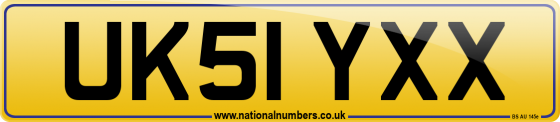 UK51 YXX