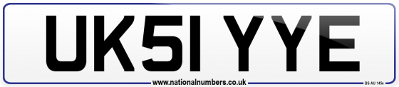 UK51 YYE