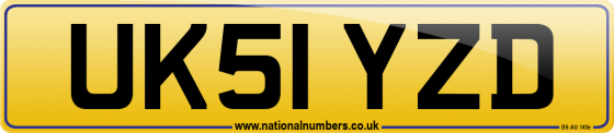UK51 YZD