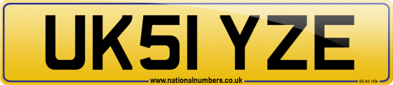 UK51 YZE
