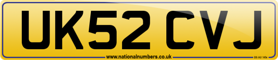 UK52 CVJ