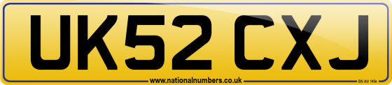 UK52 CXJ