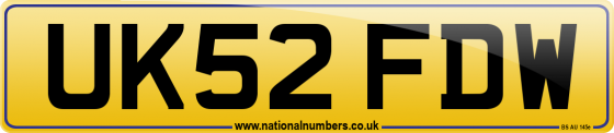 UK52 FDW