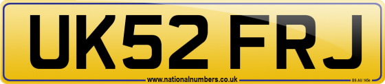 UK52 FRJ