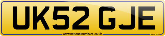 UK52 GJE