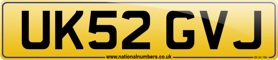 UK52 GVJ