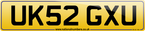 UK52 GXU