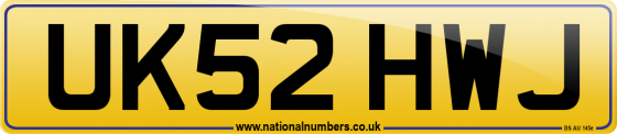 UK52 HWJ
