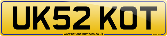 UK52 KOT