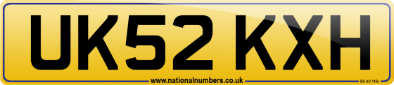 UK52 KXH
