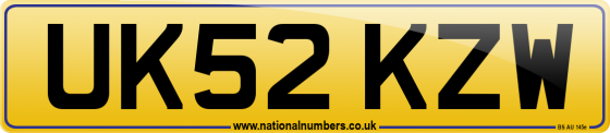 UK52 KZW