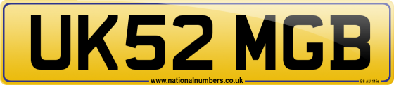UK52 MGB