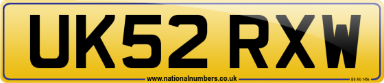 UK52 RXW