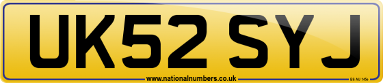 UK52 SYJ