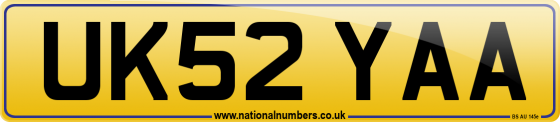 UK52 YAA