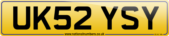 UK52 YSY