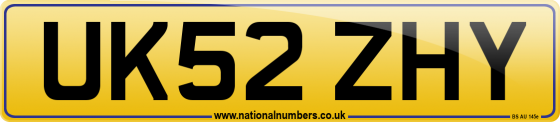 UK52 ZHY