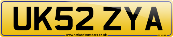 UK52 ZYA