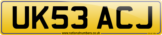 UK53 ACJ