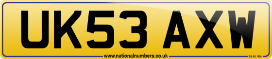 UK53 AXW