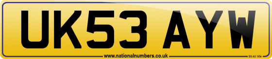 UK53 AYW