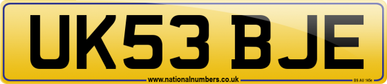 UK53 BJE
