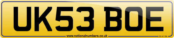 UK53 BOE